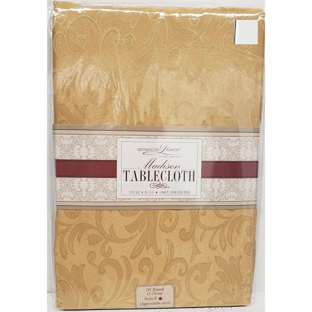 Fabric Linen Tablecloth 70